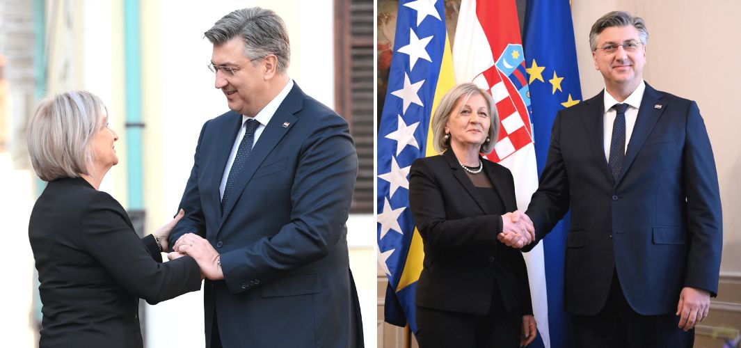 Hrvatska snažno podupire europski i reformski put BIH, u kojoj su svi konstitutivni narodi potpuno - ravnopravni!