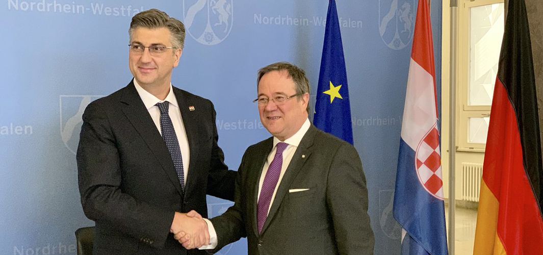 O privlačenju investicija s premijerom Sjeverne Rajne - Vestfalije, jedne od ekonomski najmoćnijih EU regija!