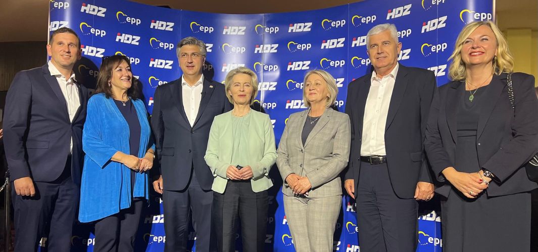 Dragan Čović na velikome predizbornom skupu EPP-a i HDZ-a u Splitu