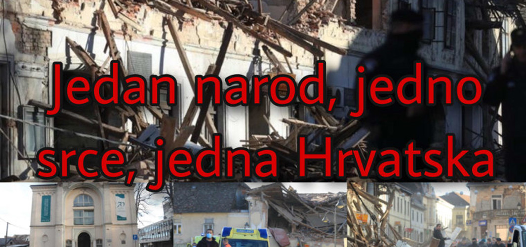 Hrvati izvan RH ujedinjeni u pomoći stradalima u potresu!