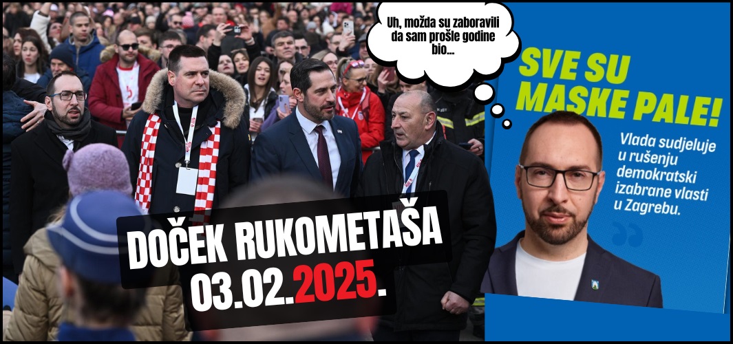 (VIDEO) Je li to na Trgu bana Jelačića bio dvojnik zagrebačkog gradonačelnika? Ili njegov hologram?