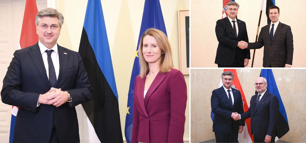 Hrvatska i Estonija nastavljaju jačati suradnju. Ostajemo jedinstveni u solidarnosti s ukrajinskim narodom!