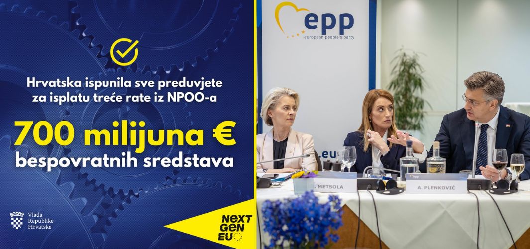 NPOO: Hrvatskoj odobreno novih 700 milijuna € bespovratnog europskog novca za razvojno-socijalne projekte! 