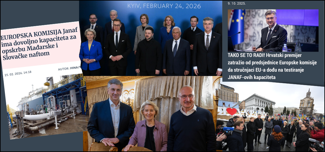 Europska komisija službeno potvrdila da JANAF može “pokriti” sve potrebe Mađarske i Slovačke za naftom!