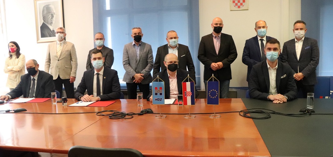 Koalicijski sporazum HDZ-HSLS-HSU: Zajedno, idemo po pobjedu u Zagrebu!