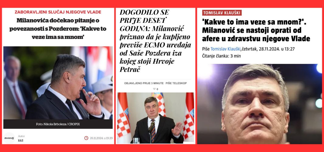 Ljevica & provokatori s lažne desnice prave se grbavi. „Mudro“ prešućuju da su Milanović & SDP uveli famoznog Pozdera u naše zdravstvo