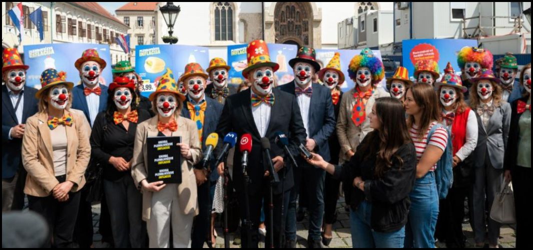 Putujući Cirkus „Ljevica“. Pelivanka Benčić & tužni klaun Hajdaš na turneji