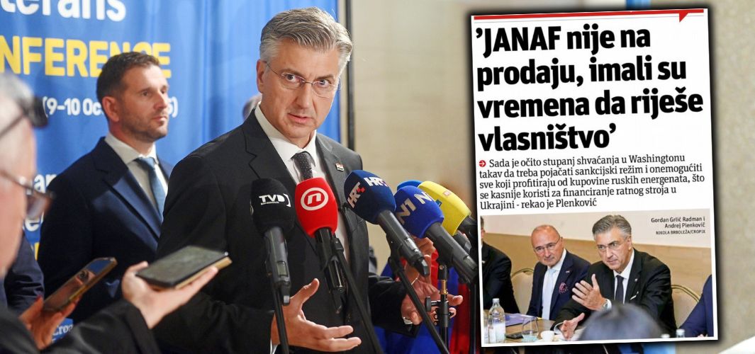 Iz Splita: Jasno ću ponoviti - JANAF nije na prodaju. Bit će i ostat će hrvatski!