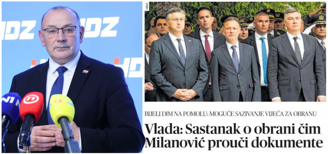 Sastanak o obrani i vojnom osposobljavanju čim se steknu uvjeti, čim Milanović i njegovi savjetnici prouče dokumente. Tada ćemo razgovarati i o mimohodu 