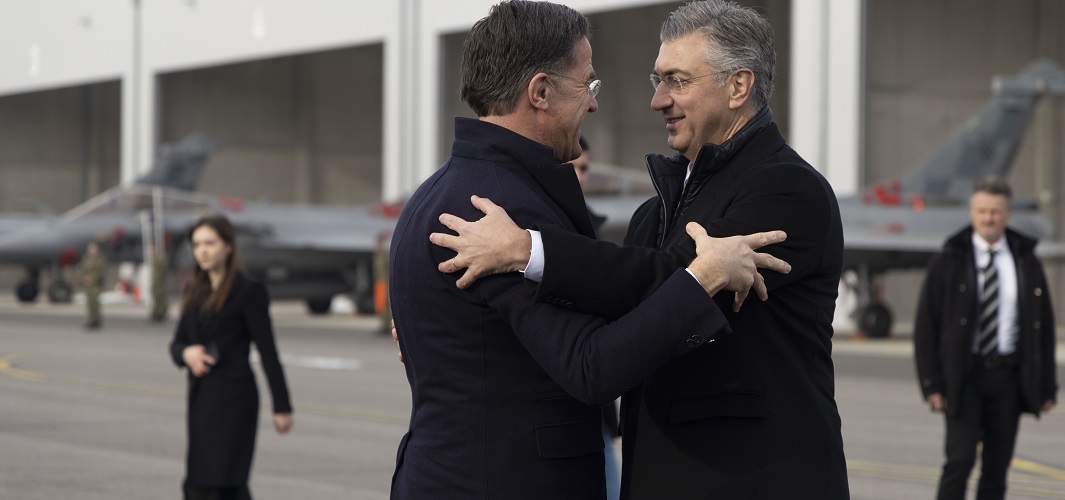 Mark Rutte iz Zagreba: Hrvati, možete biti ponosni! Učinili ste impresivne iskorake u modernizaciji HV-a & jačanju obrambenih sposobnosti!