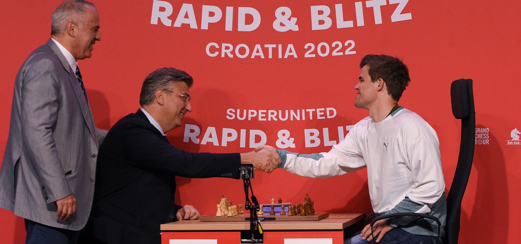 Plenković i Carlsen otvorili veliki šahovski turnir u Zagrebu