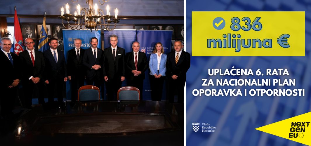 Iz Splita lijepe vijesti, ali ne samo za SDŽ. Projekti za sport, sigurnost i zdravstvo & uplata 6. tranše iz NPOO-a, vrijedne 835,6 milijuna €! 