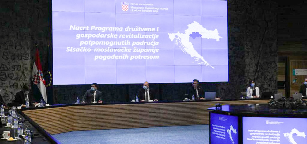 U idućih 8 godina više od 15 milijardi kuna za revitalizaciju Sisačko-moslavačke županije 