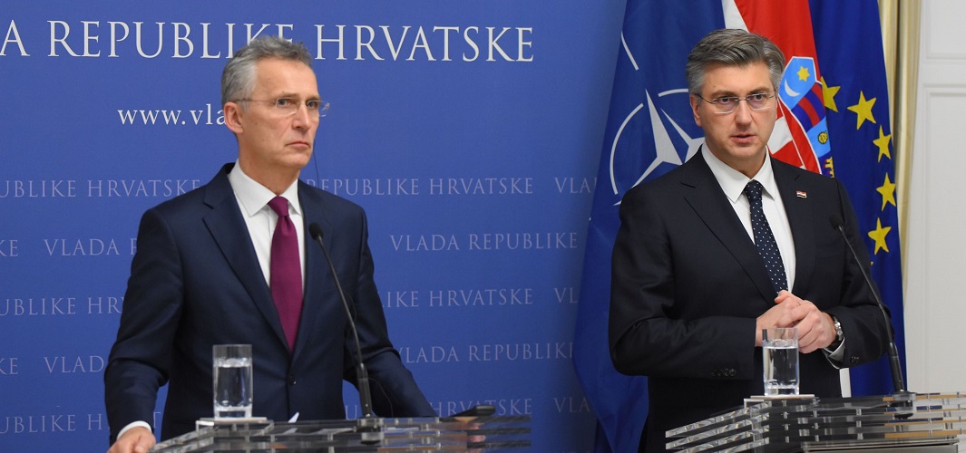 Plenković: Štitimo i štitit ćemo granice od ilegalnih migracija! Stoltenberg: RH je vrijedan partner koji pridonosi globalnoj sigurnosti!