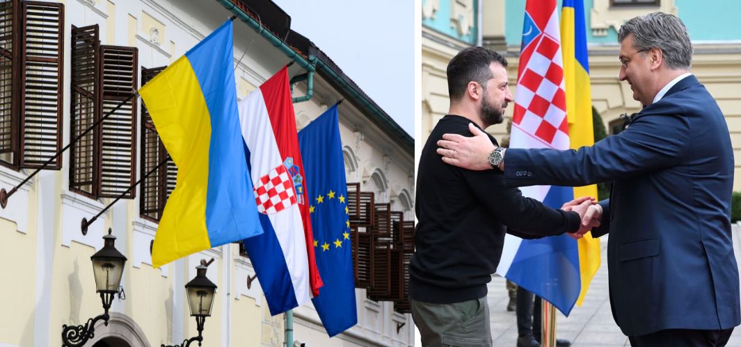 Ukrajina može i dalje računati na snažnu potporu Hrvatske. Ona se bori i za sigurnost cijele Europe. Slava Ukrajini!