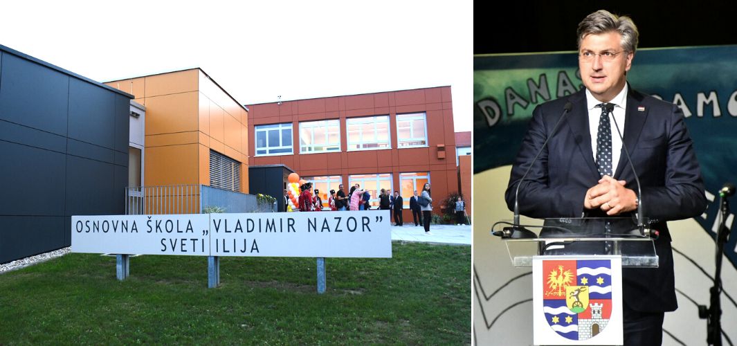 Otvorenjem novoizgrađene osnovne škole u Svetom Iliji & svečanom sjednicom Županijske skupštine proslavljen Dan Varaždinske županije